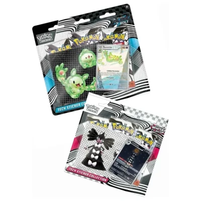 Pokémon TCG: Scarlet & Violet—Black Bolt & White Flare Tech Tech Sticker (Set)